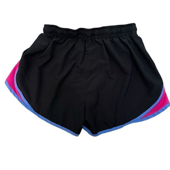UNDER ARMOUR Black, Purple, & Pink Semi Fitted Athletic Shorts Size XS - Picture 2 of 6